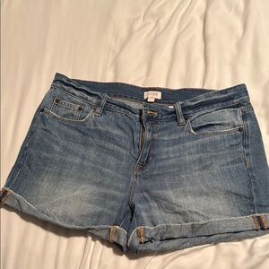 J. Crew Women's Classic Blue Jean Shorts